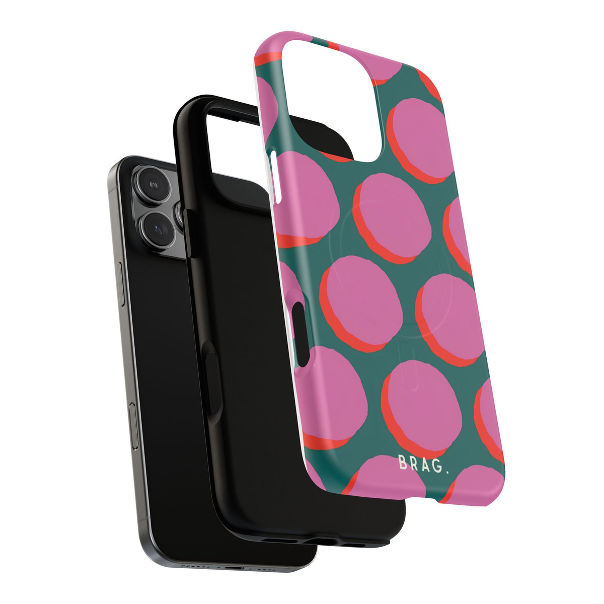 Pink Moon MagSafe Tough Phone Case — Magnetic Protective Cover