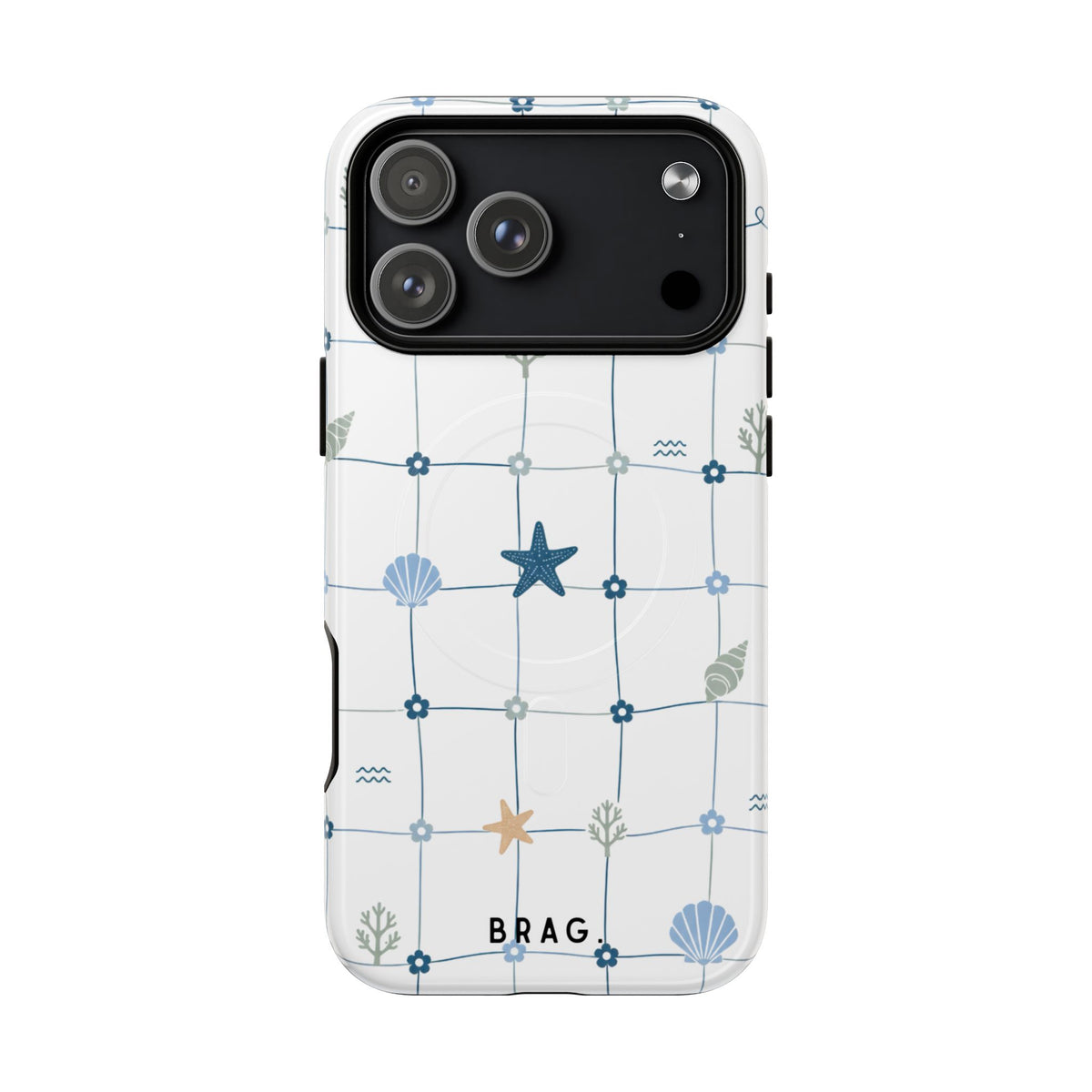 Sea Sun Sand MagSafe Tough Phone Case — Magnetic Protective Cover