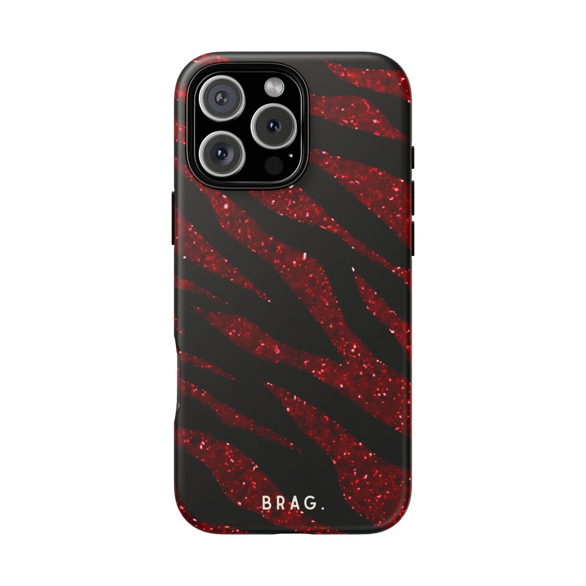 Red Tiger Tough Phone Case – Shockproof Protective iPhone Cover
