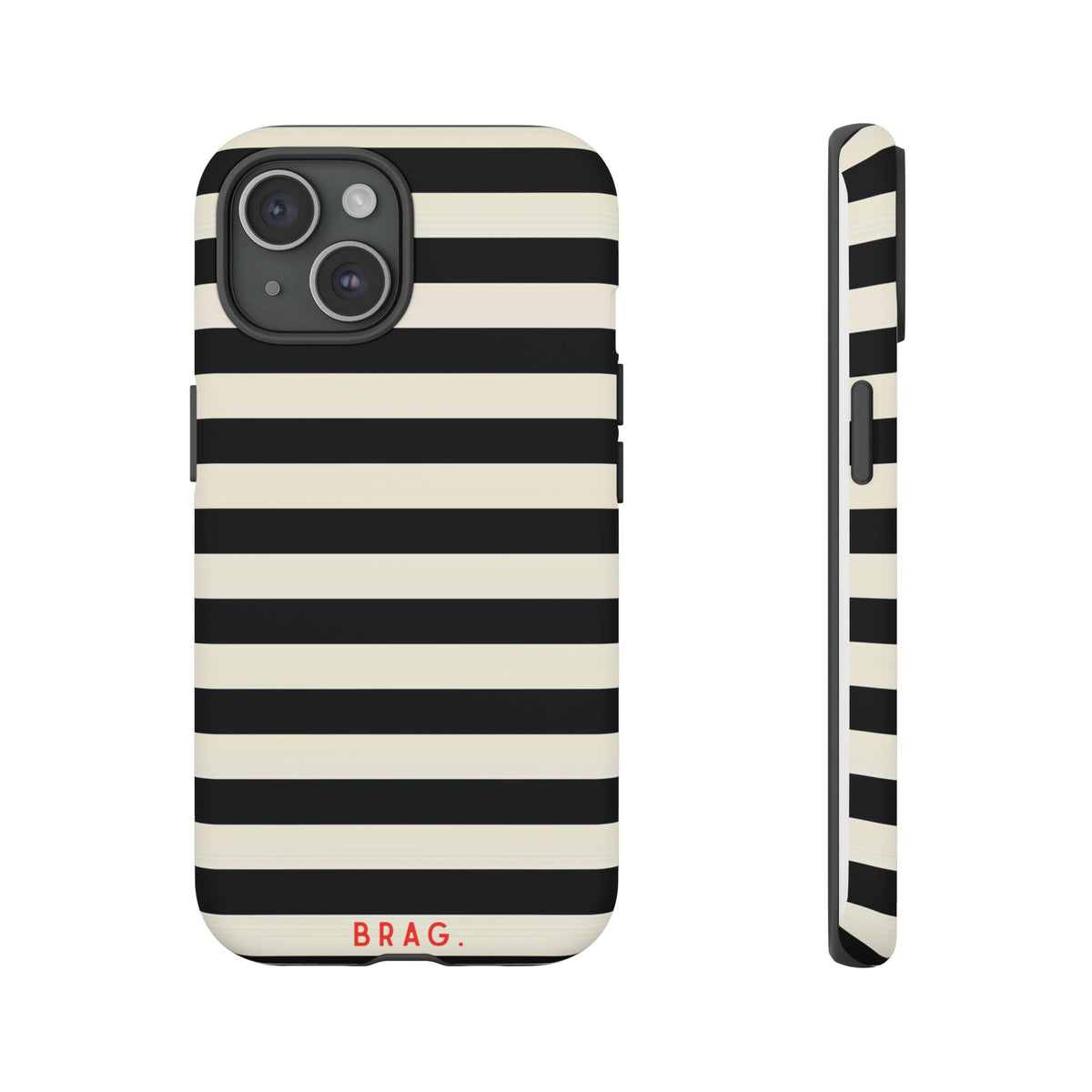 High Black Tough Phone Case – Shockproof Protective iPhone Cover