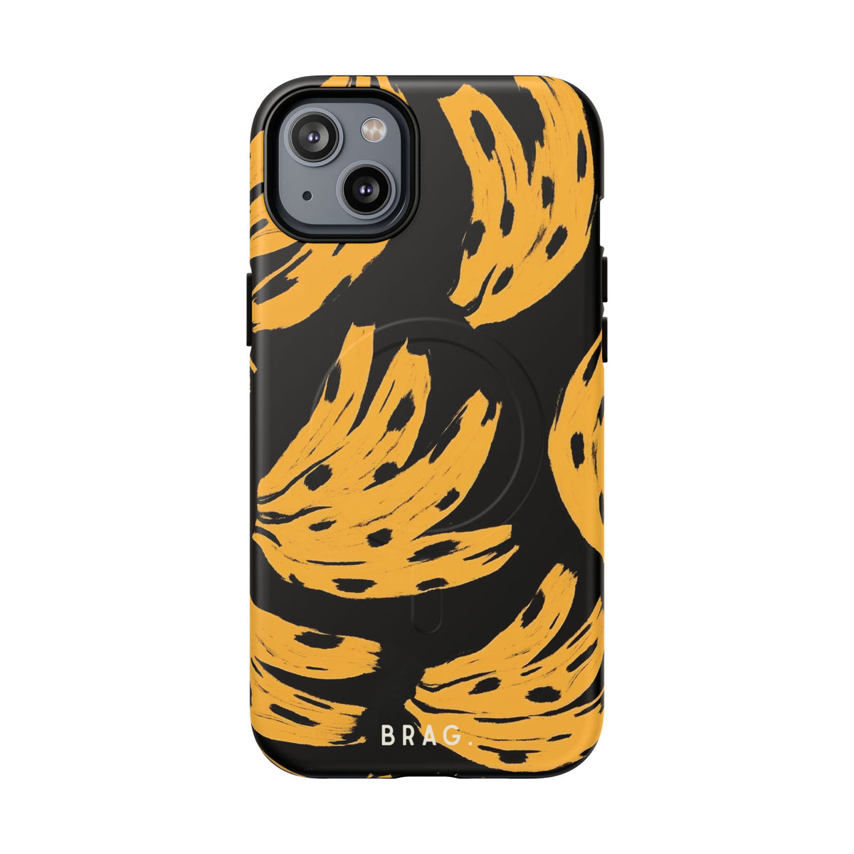 Banana Split MagSafe Tough Phone Case — Magnetic Protective Cover