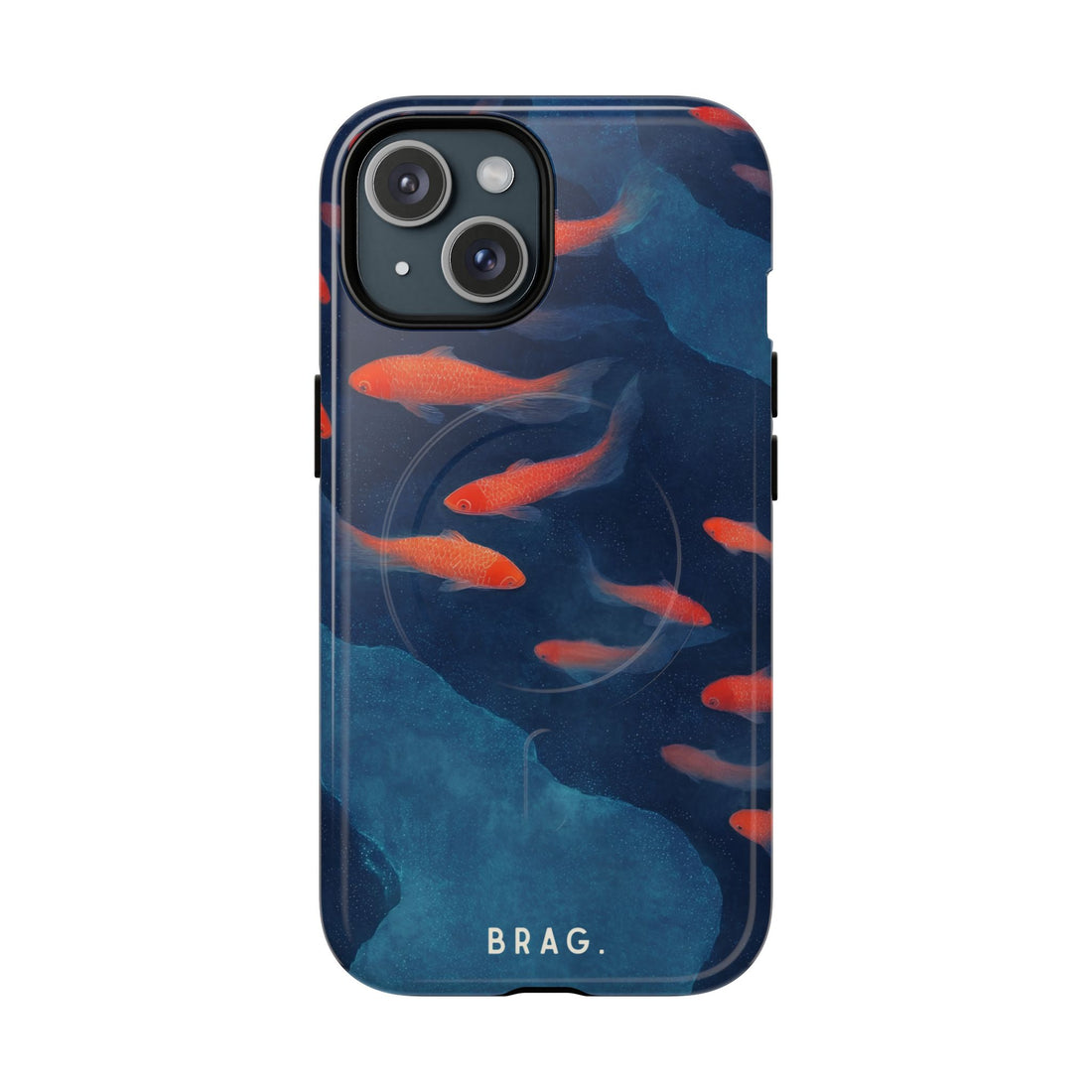 Midnight Swim MagSafe Tough Phone Case — Magnetic Protective Cover