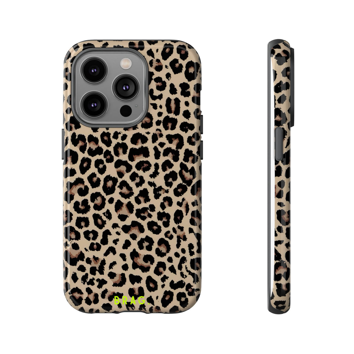 Snow Leopard Tough Phone Case – Shockproof Protective iPhone Cover