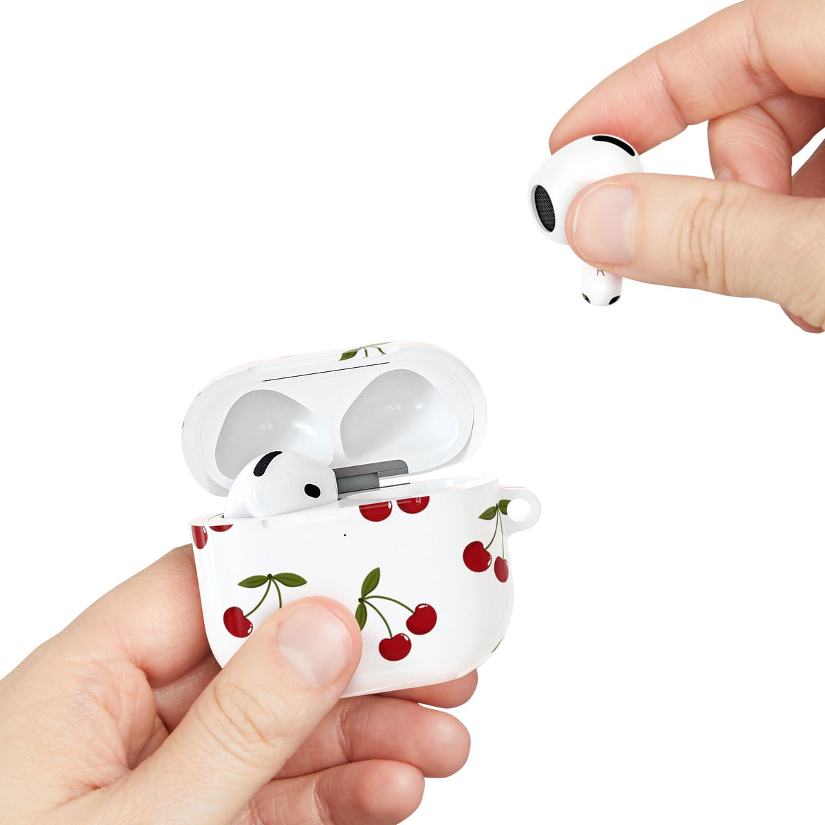 Cherry Pie AirPod Case – Slim Protective Charging Case