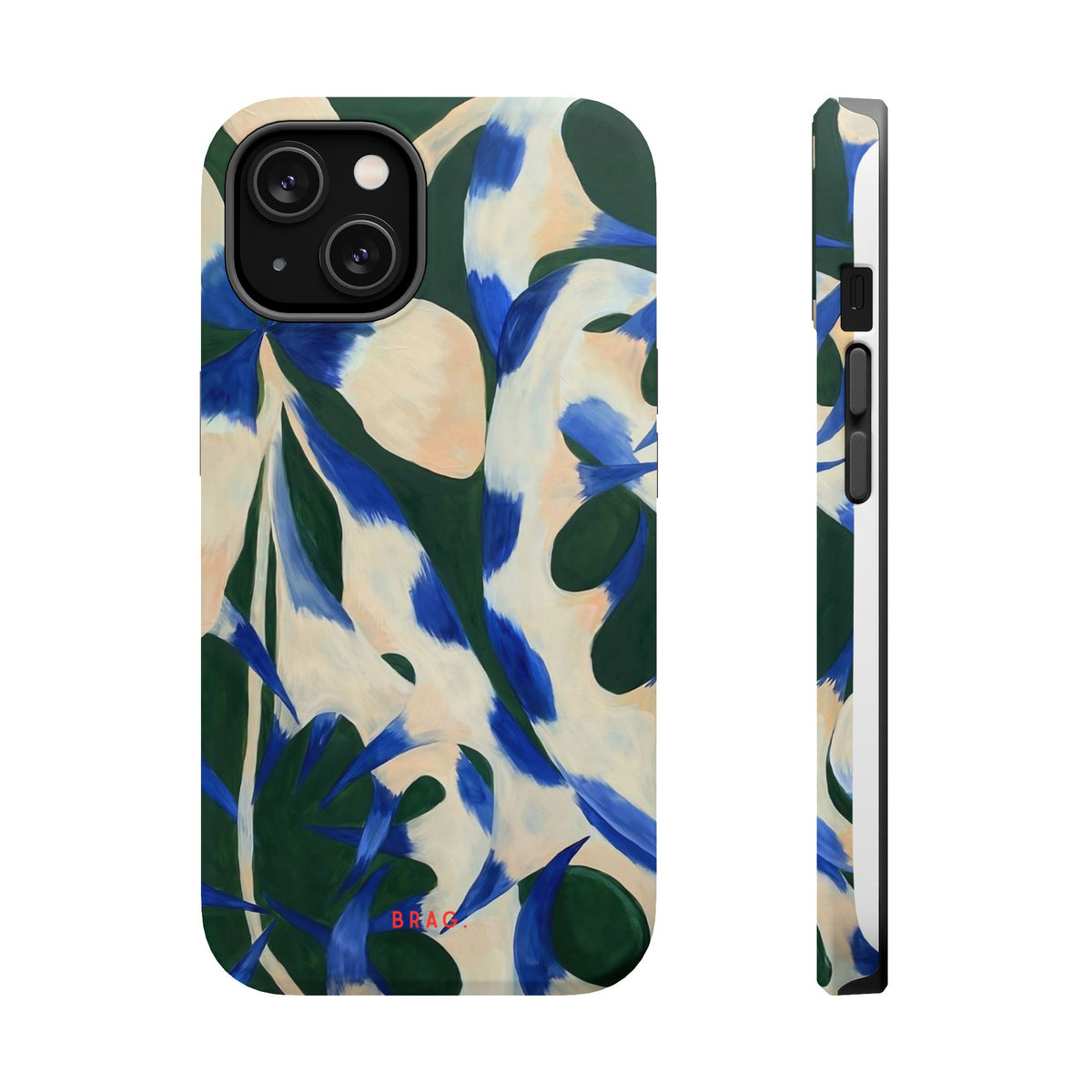 Blue Garden Magnetic Impact-Resistant Phone Case