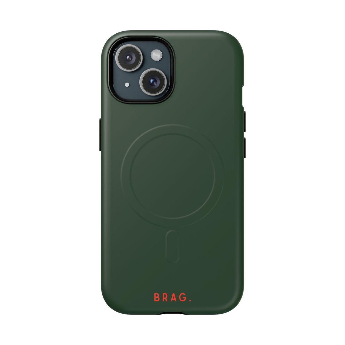 Brag Green MagSafe Tough Phone Case — Magnetic Protective Cover