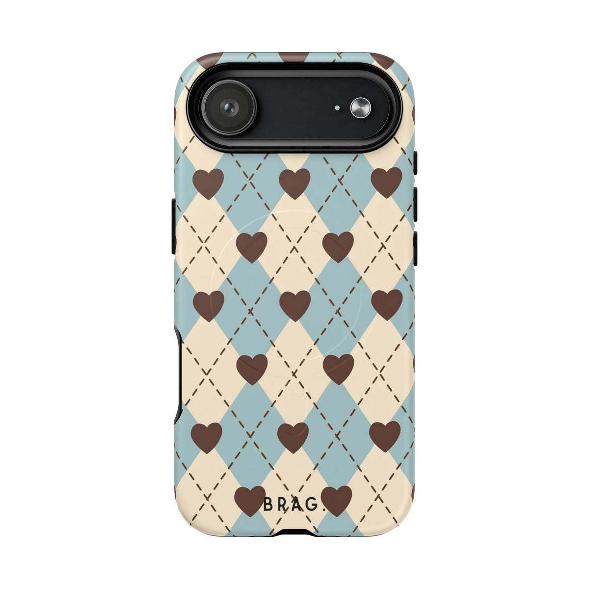 Sweetheart Plaid MagSafe Tough Phone Case — Magnetic Protective Cover