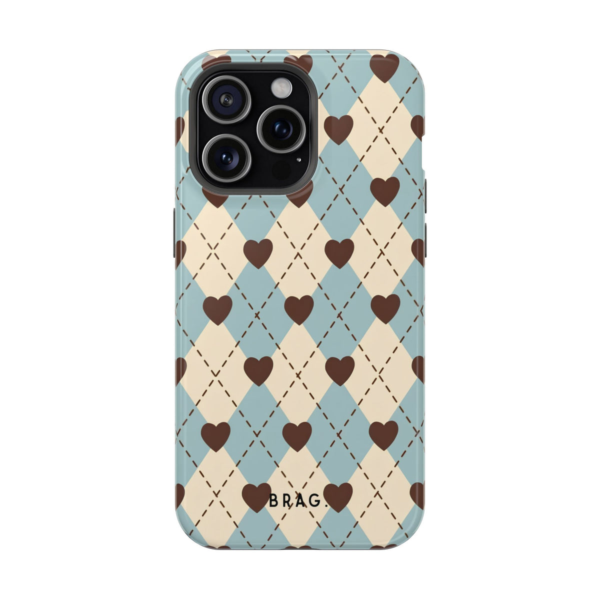 Sweetheart Plaid Magnetic Impact-Resistant Phone Case