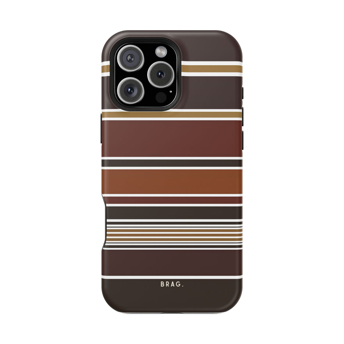 Cocoa Line Magnetic Impact-Resistant Phone Case