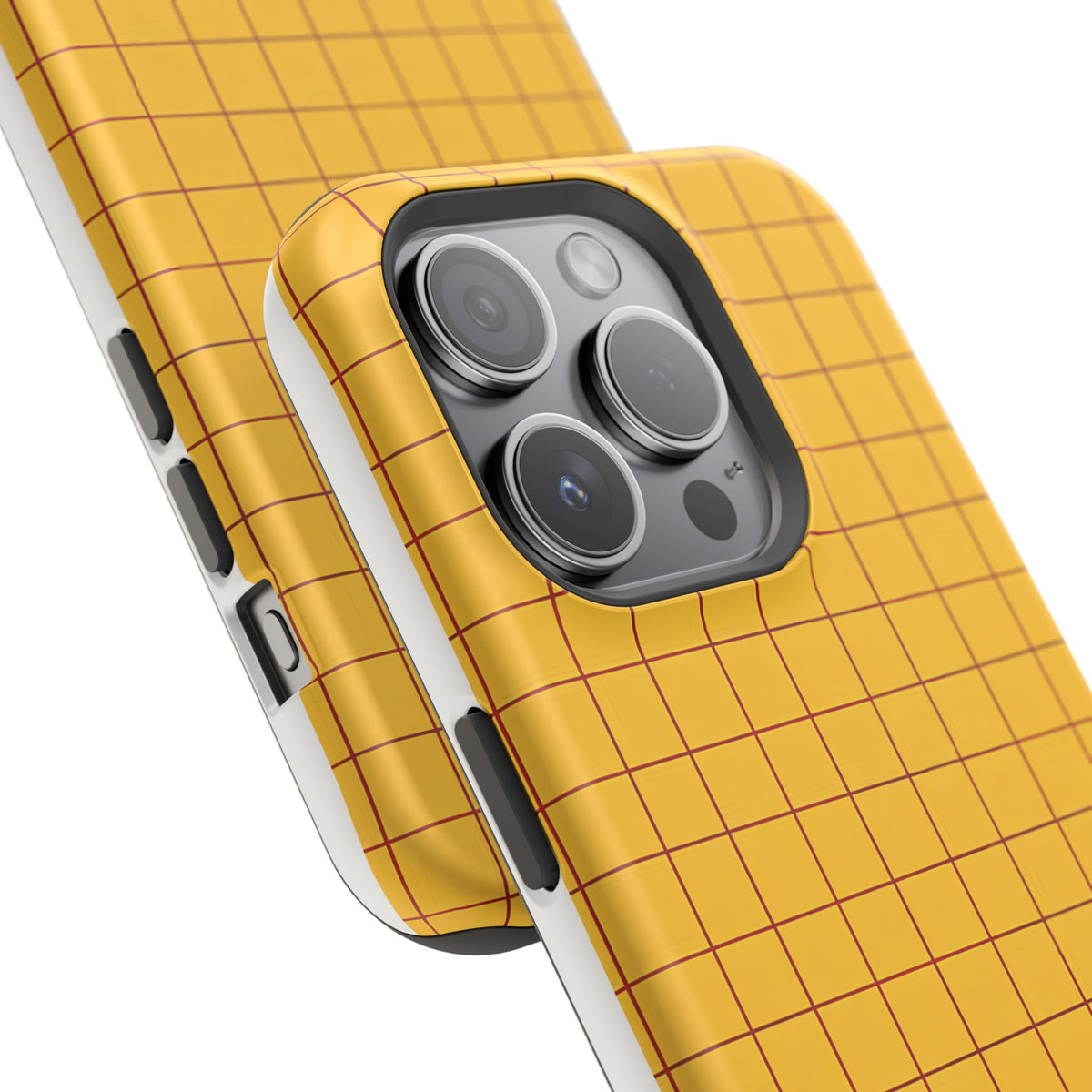 Cheese Grid Magnetic Impact-Resistant Phone Case
