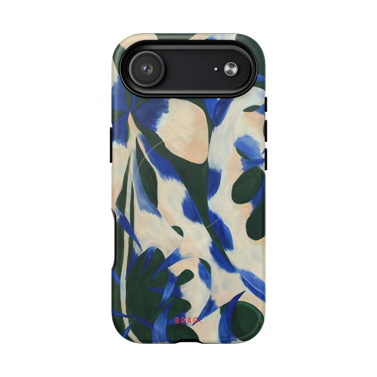 Blue Garden MagSafe Tough Phone Case — Magnetic Protective Cover