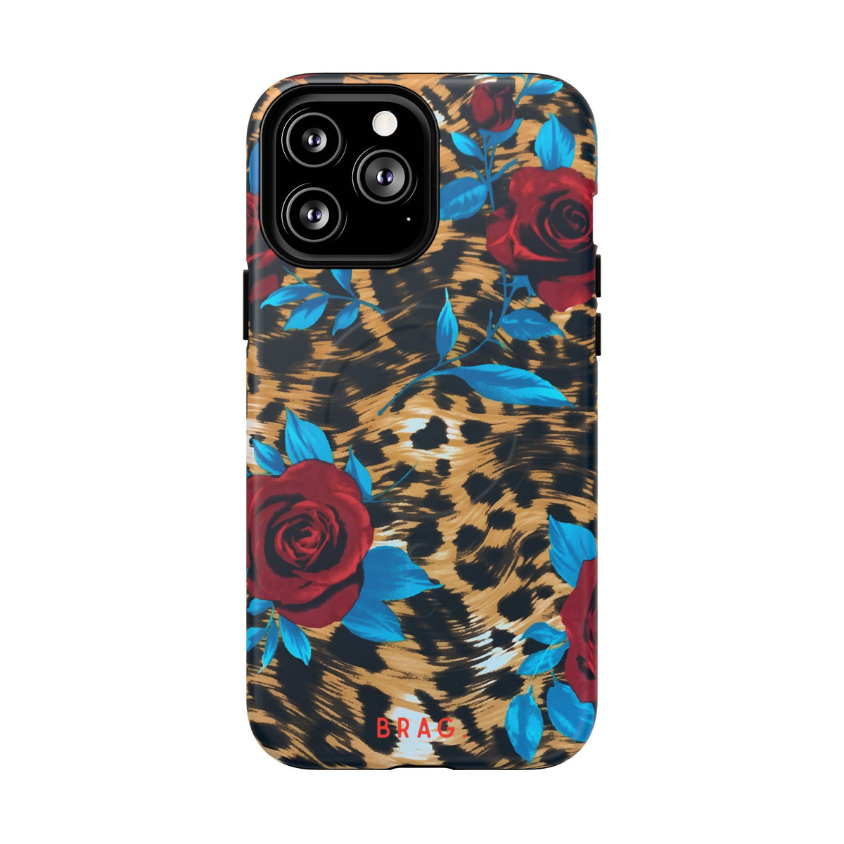 Wild Rose MagSafe Tough Phone Case — Magnetic Protective Cover
