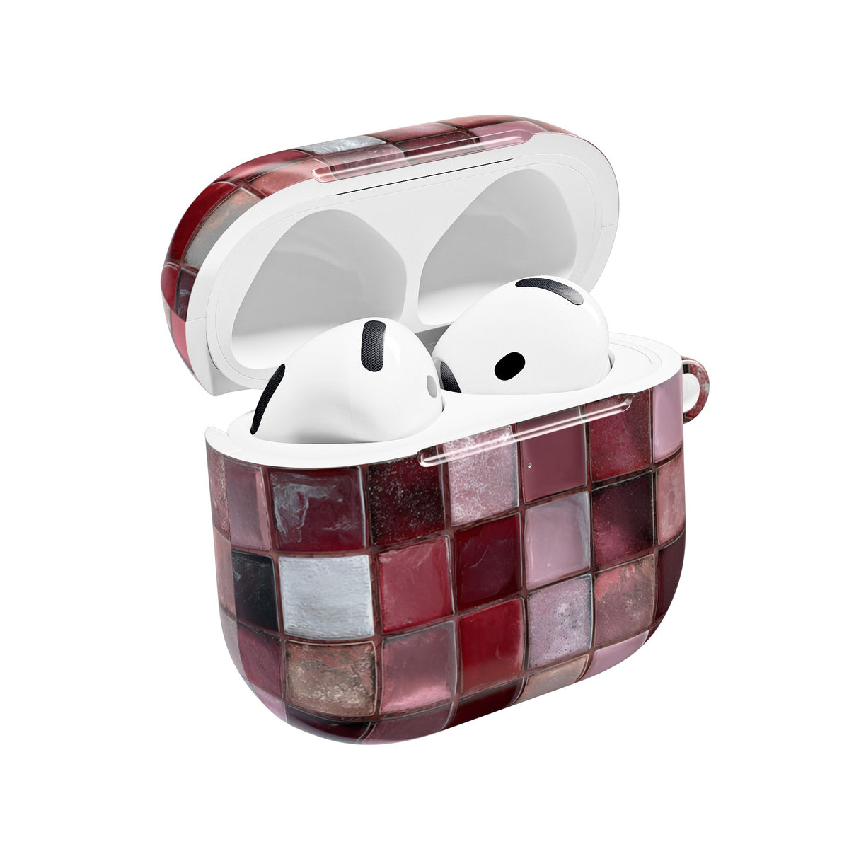 Cherry Tile AirPod Case – Slim Protective Charging Case