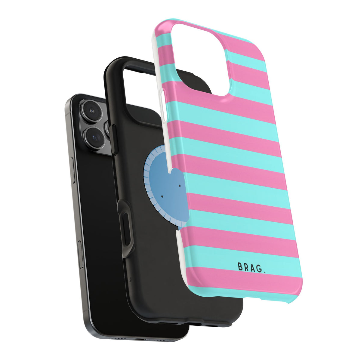 Taffy Stripe Magnetic Impact-Resistant Phone Case