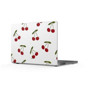 Cherry Pie Matte MacBook Case — Slim Protective Laptop Cover