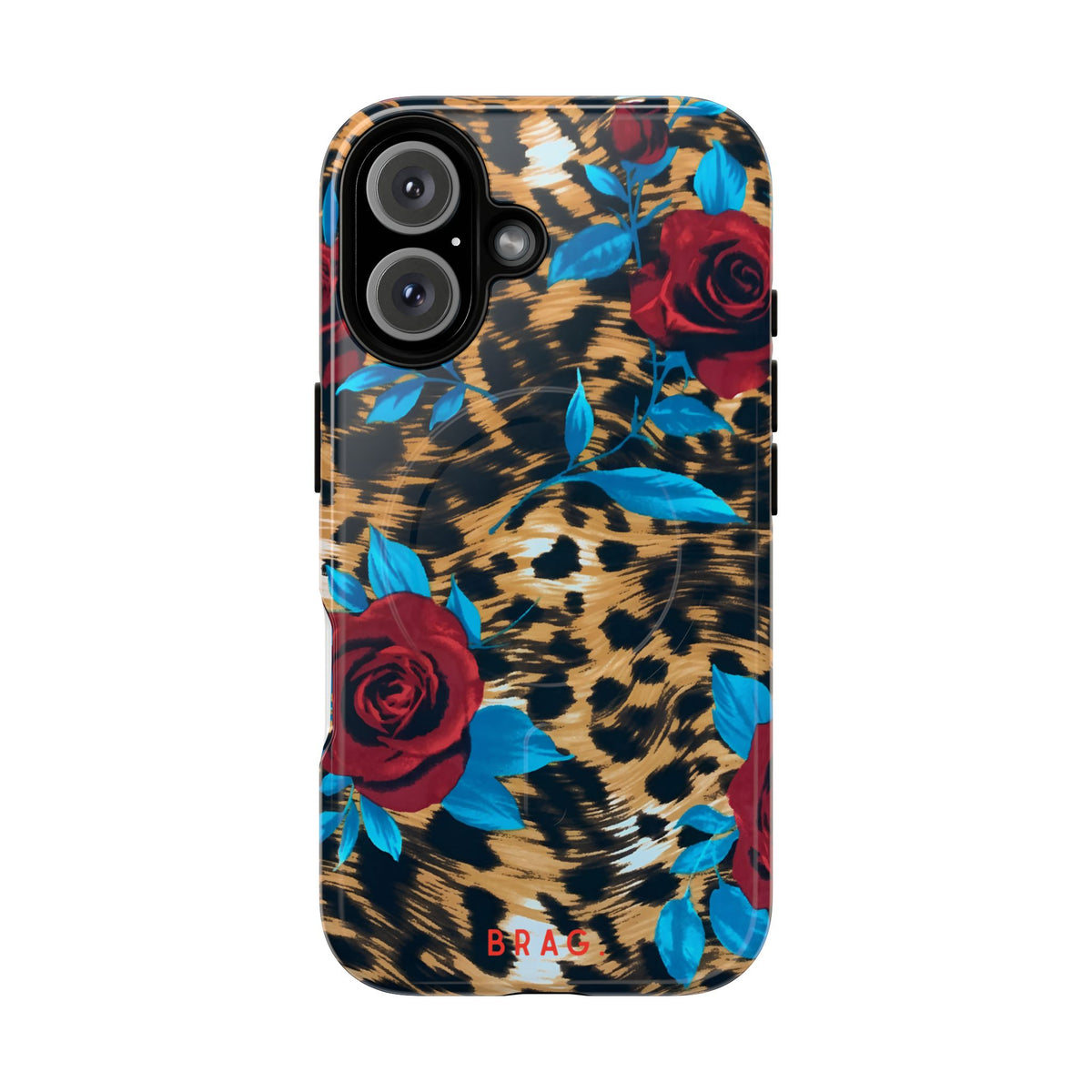 Wild Rose MagSafe Tough Phone Case — Magnetic Protective Cover