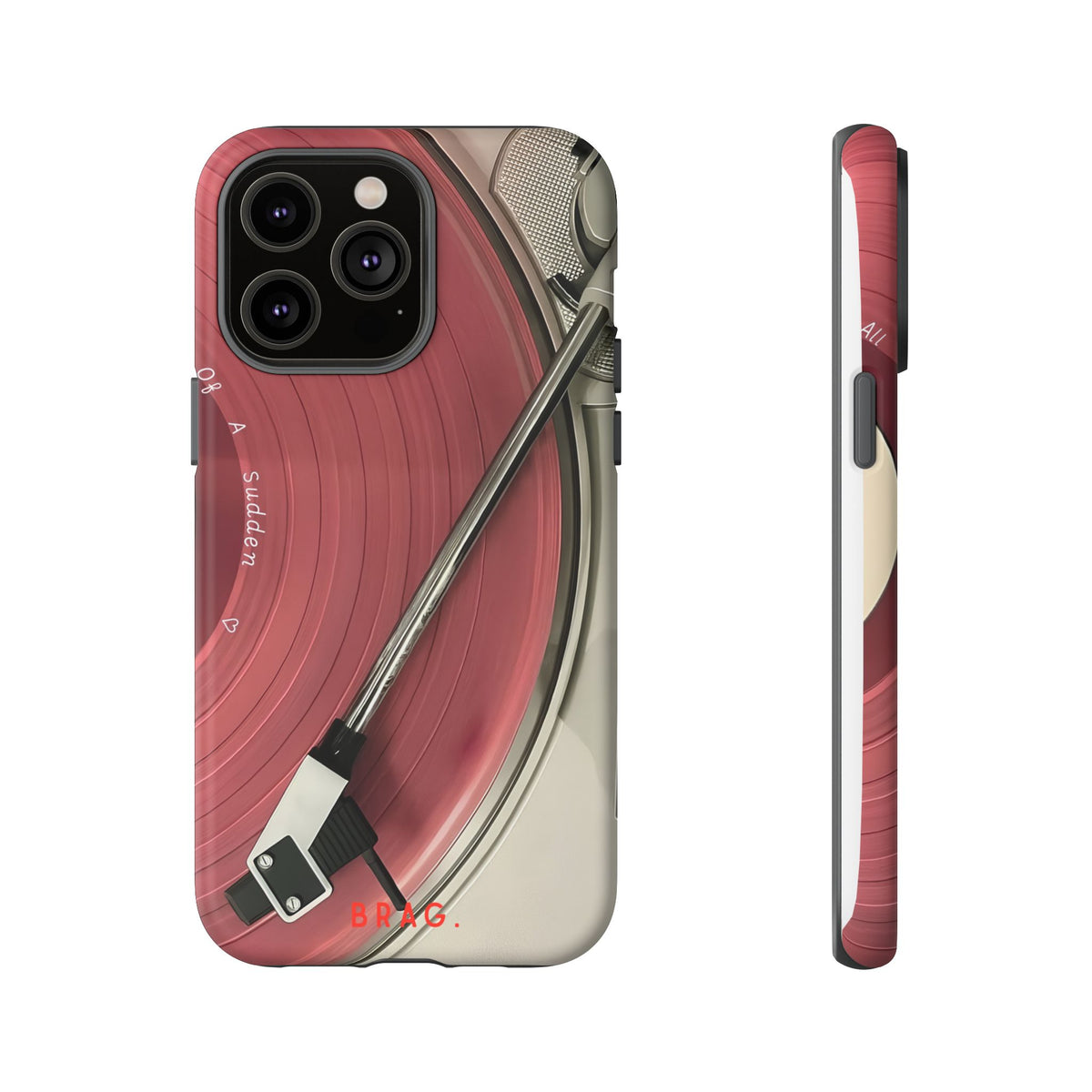 Vinyl Hour Tough Phone Case – Shockproof Protective iPhone Cover
