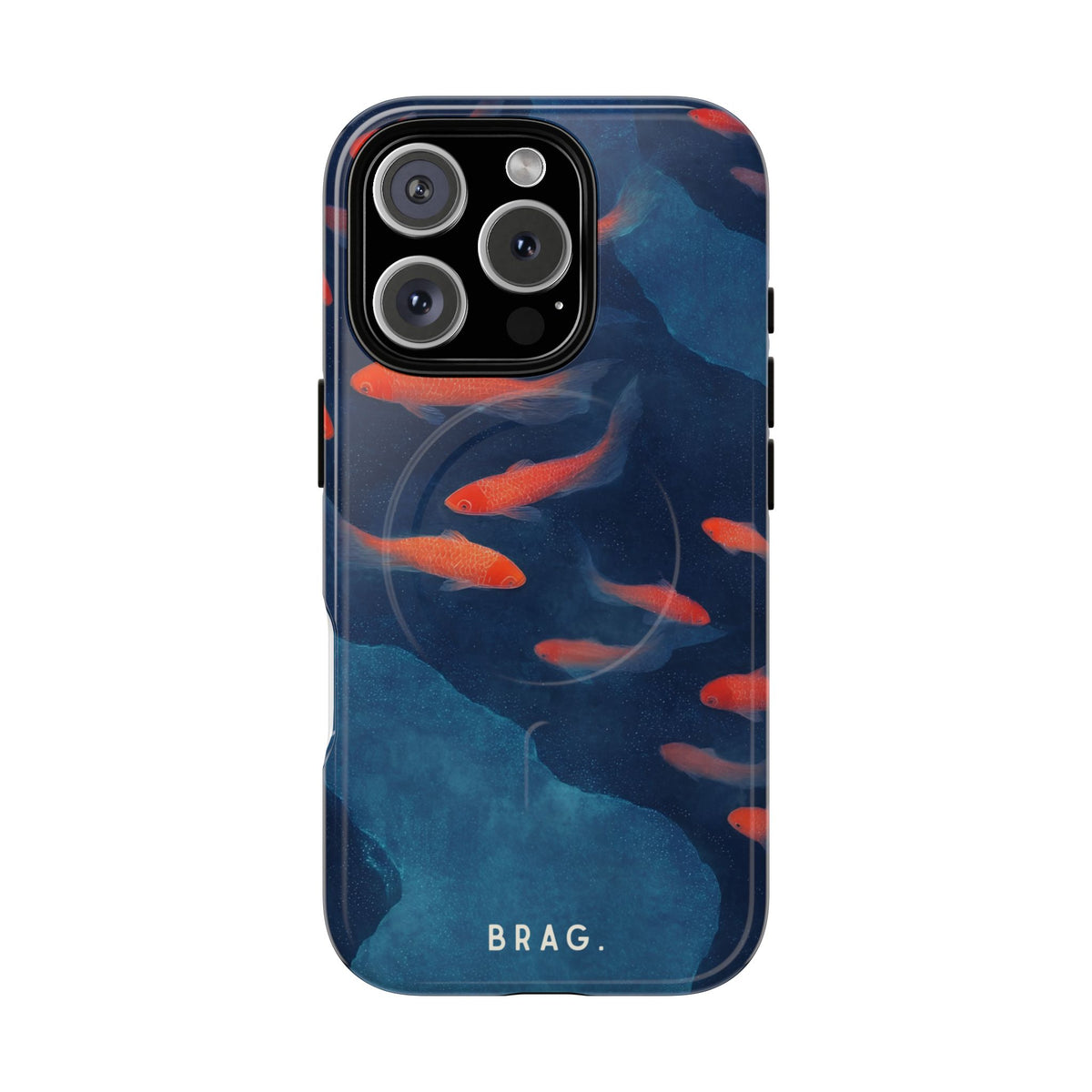 Midnight Swim MagSafe Tough Phone Case — Magnetic Protective Cover