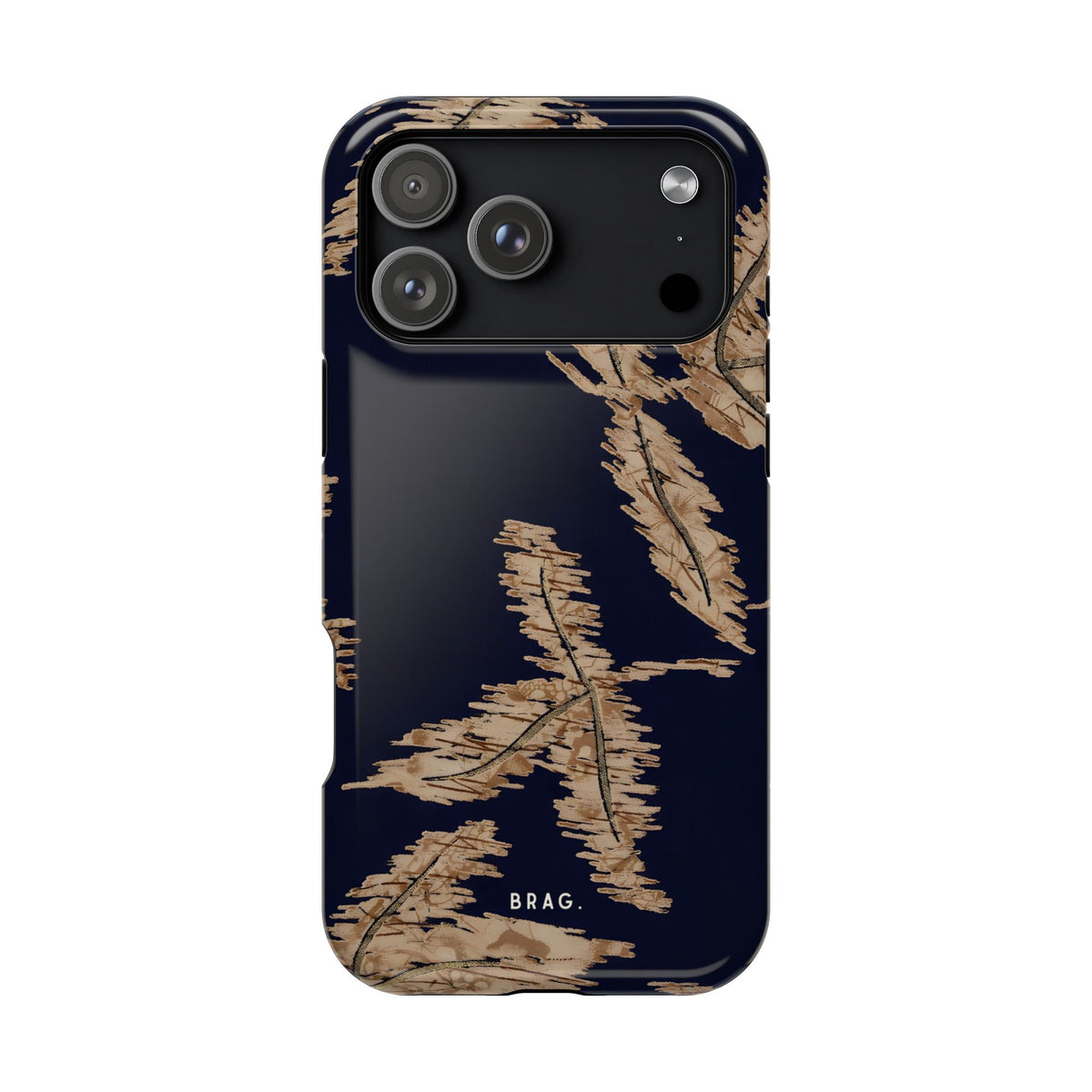 Golden Fern Magnetic Impact-Resistant Phone Case