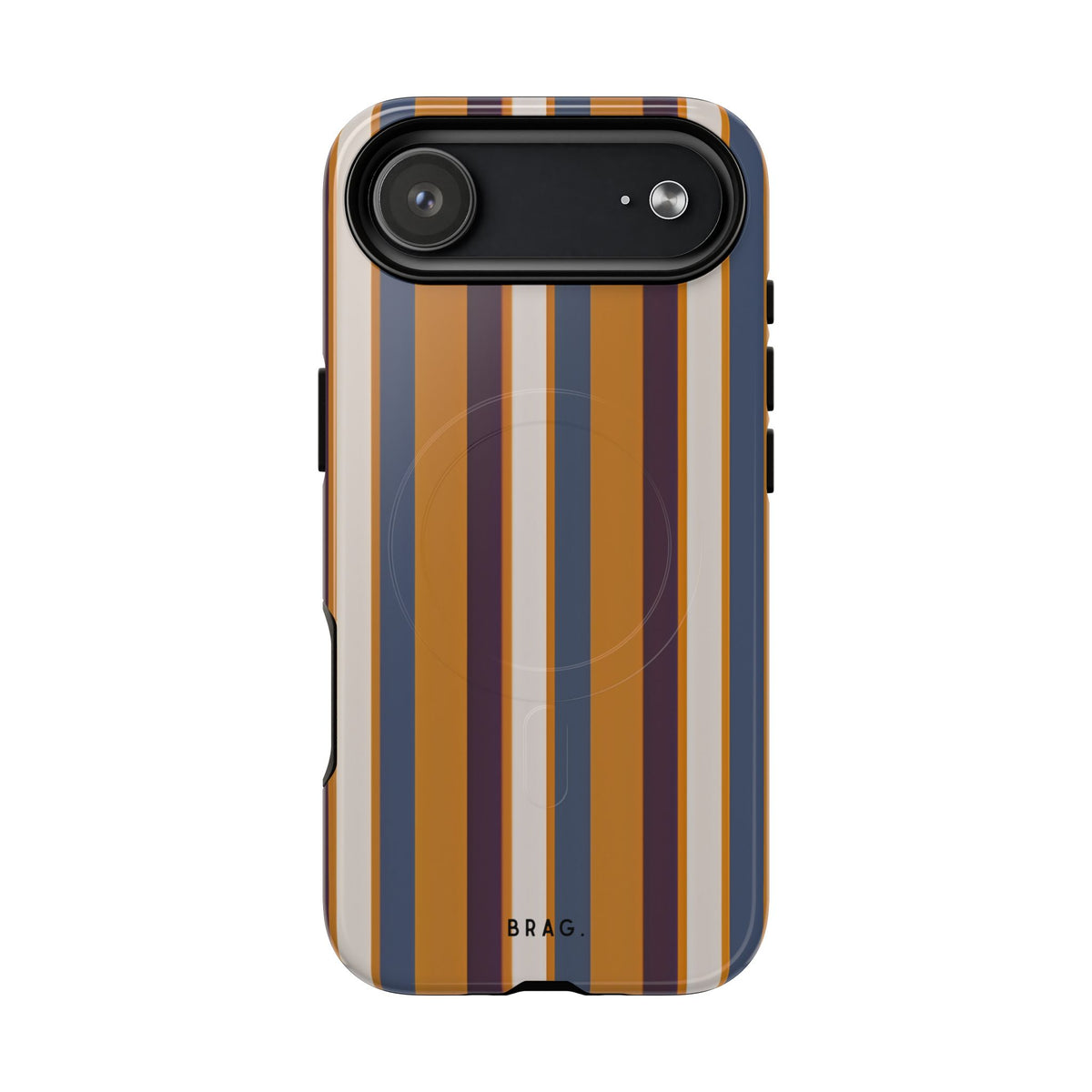 Sunset Stripe MagSafe Tough Phone Case — Magnetic Protective Cover