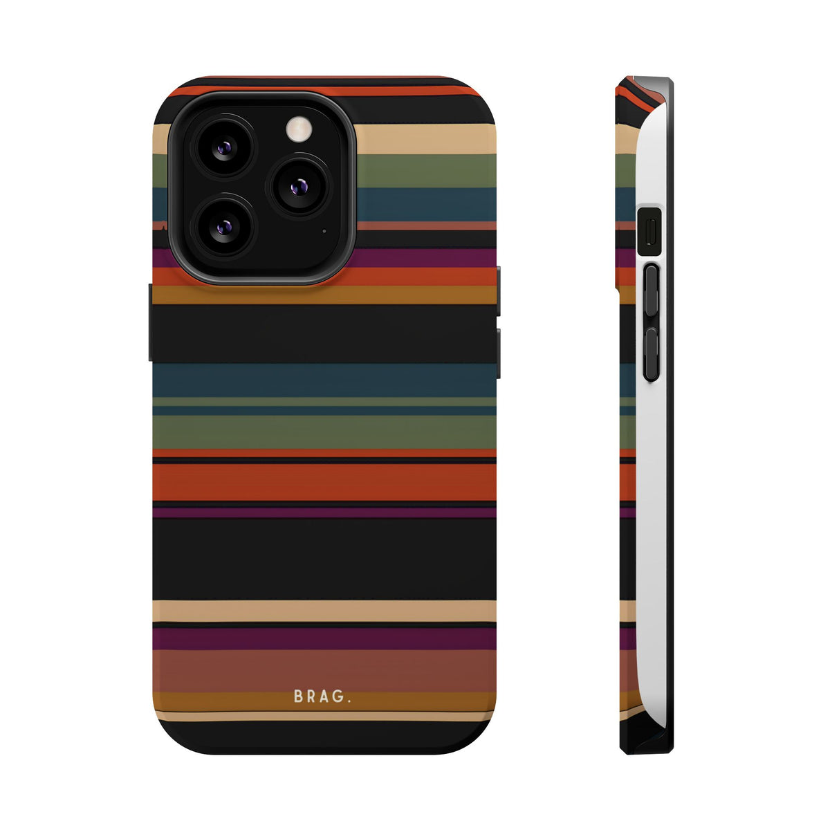 Market Stripe Magnetic Impact-Resistant Phone Case