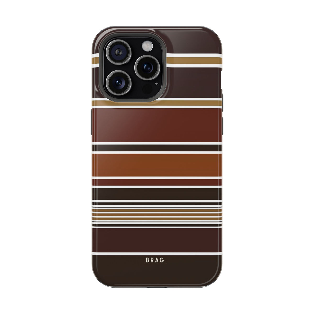Cocoa Line Magnetic Impact-Resistant Phone Case