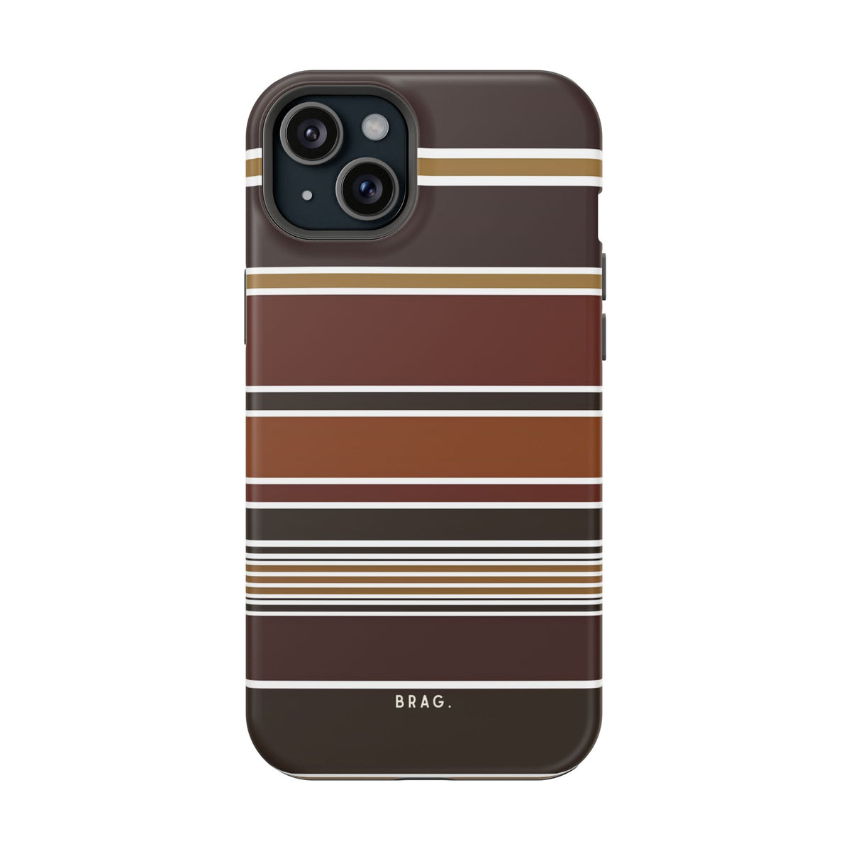 Cocoa Line Magnetic Impact-Resistant Phone Case