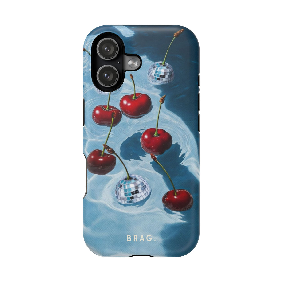 Cherry Ice Magnetic Impact-Resistant Phone Case