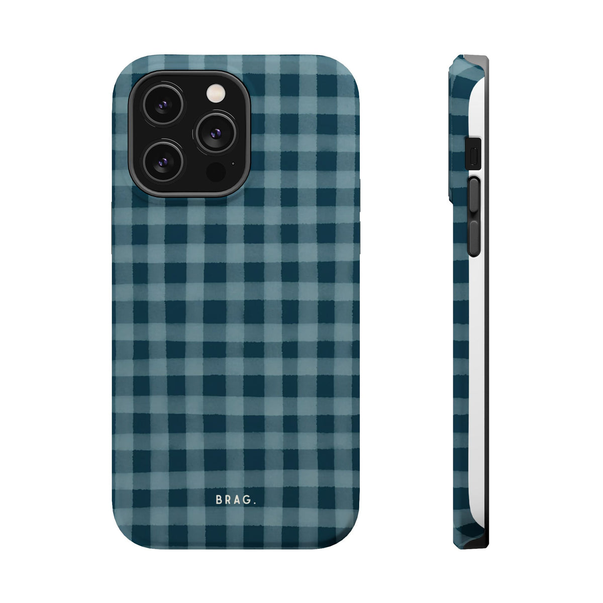 Country Check Magnetic Impact-Resistant Phone Case