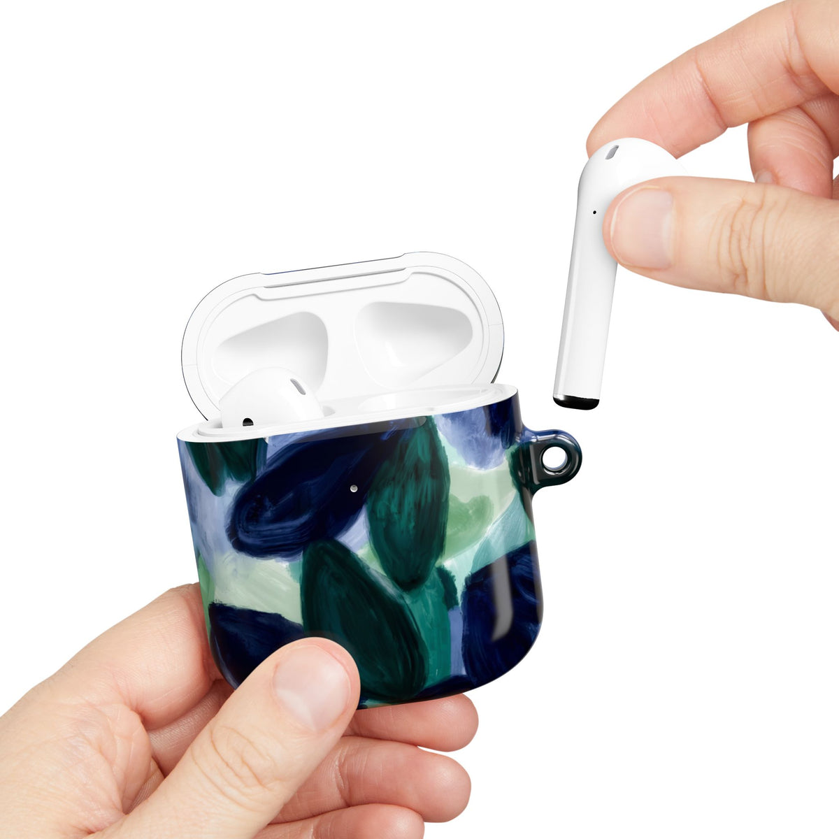 Indigo Garden AirPod Case – Slim Protective Charging Case