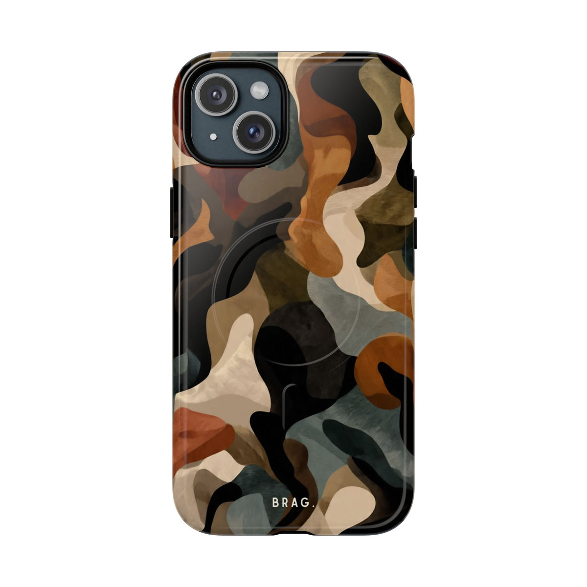 Desert Camo MagSafe Tough Phone Case — Magnetic Protective Cover