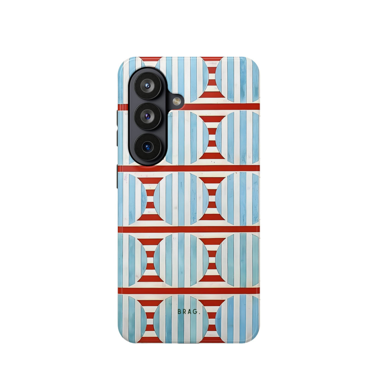Riviera Stripe Magnetic Impact-Resistant Phone Case