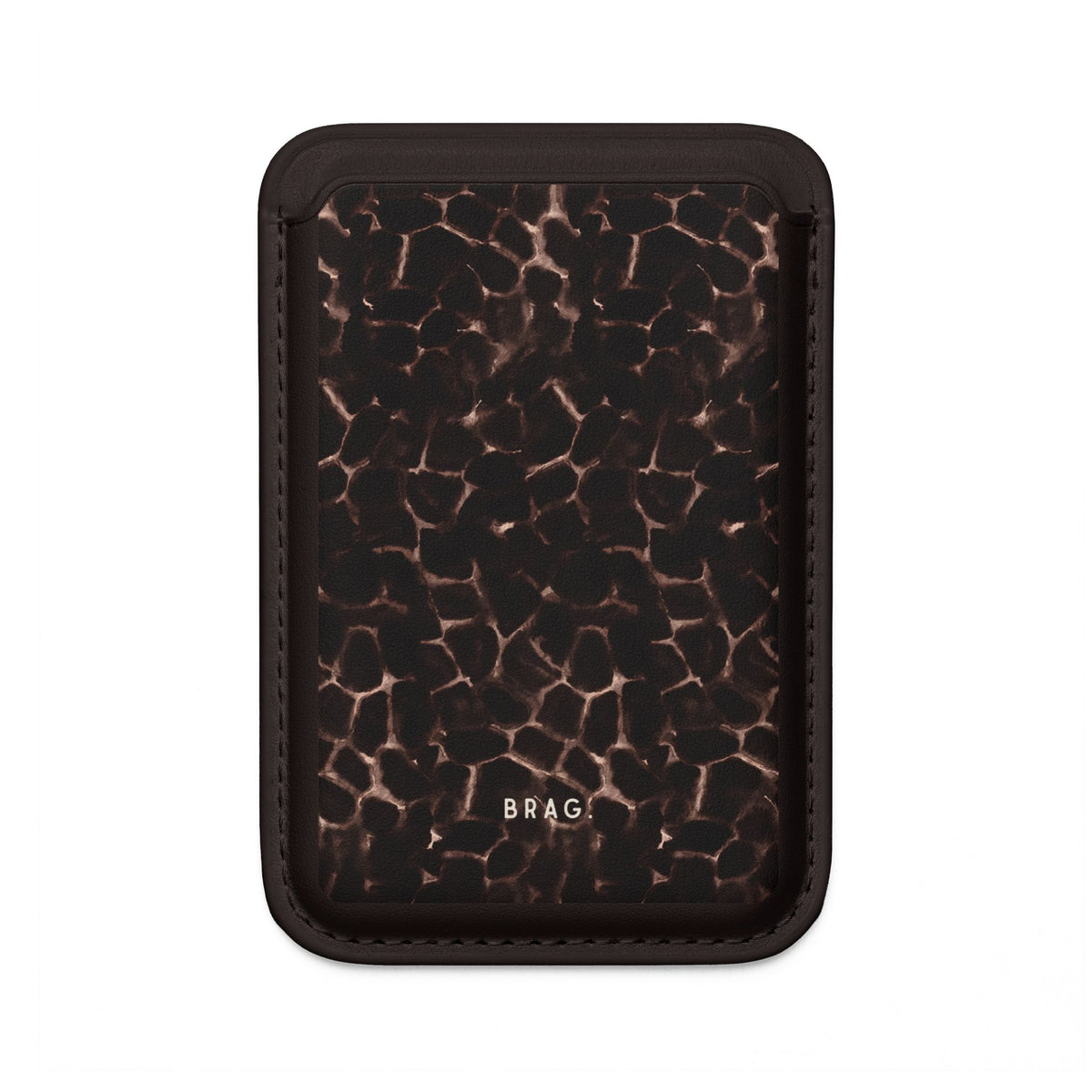 Jungle Noir MagSafe Vegan Wallet — Slim Phone Card Holder