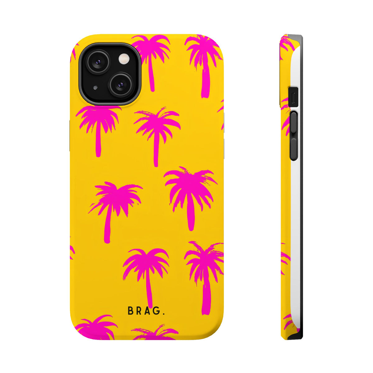 Pink Palms Magnetic Impact-Resistant Phone Case