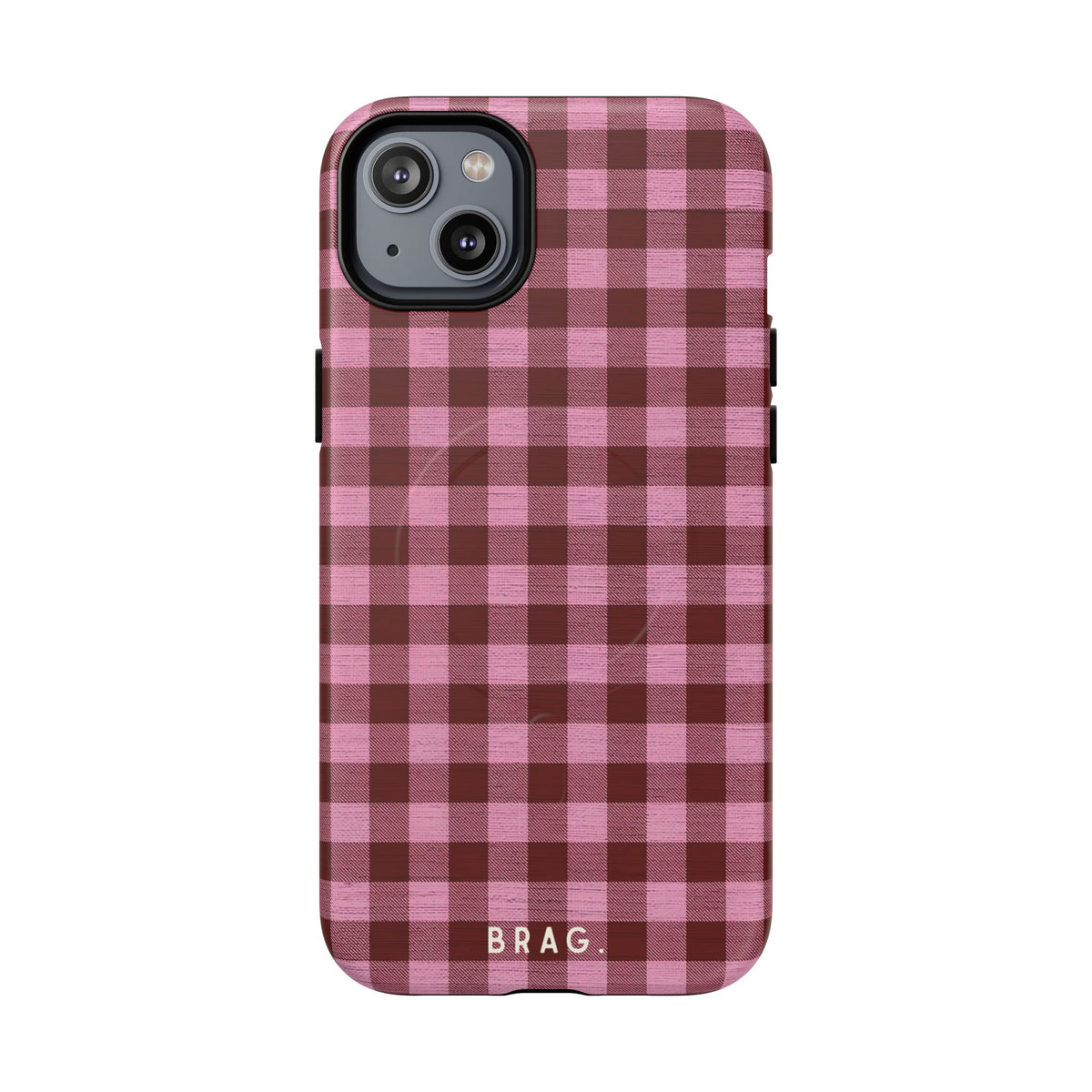 Club Check MagSafe Tough Phone Case — Magnetic Protective Cover
