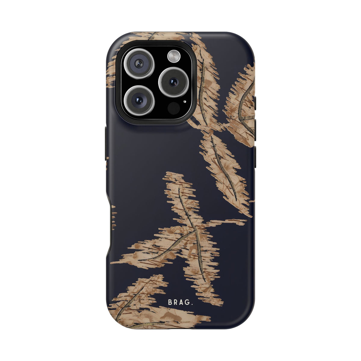 Golden Fern Magnetic Impact-Resistant Phone Case