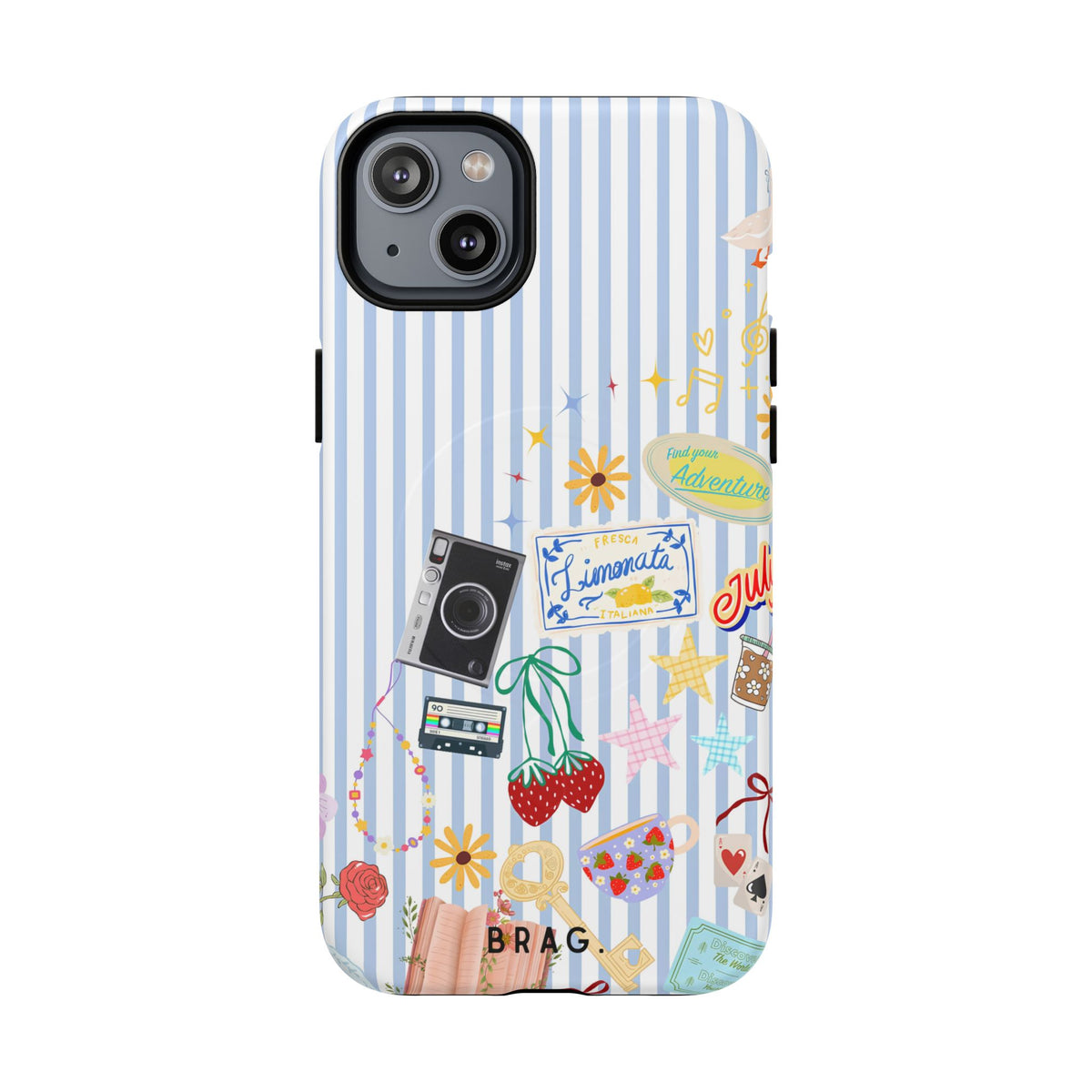 Travel Girl MagSafe Tough Phone Case — Magnetic Protective Cover