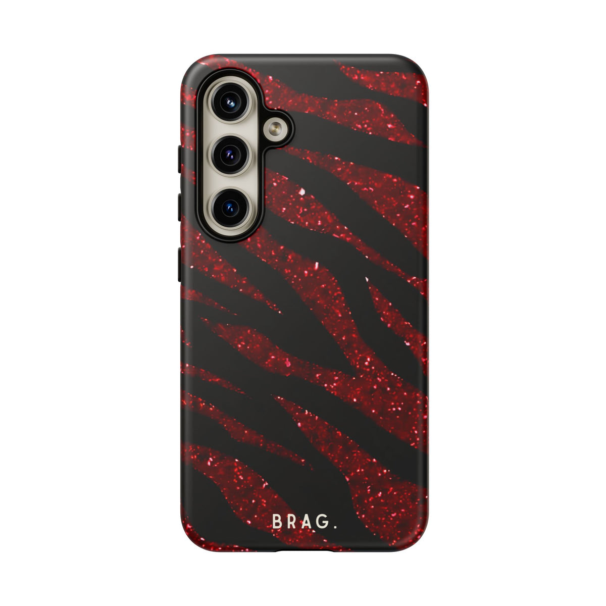 Red Tiger Tough Phone Case – Shockproof Protective iPhone Cover