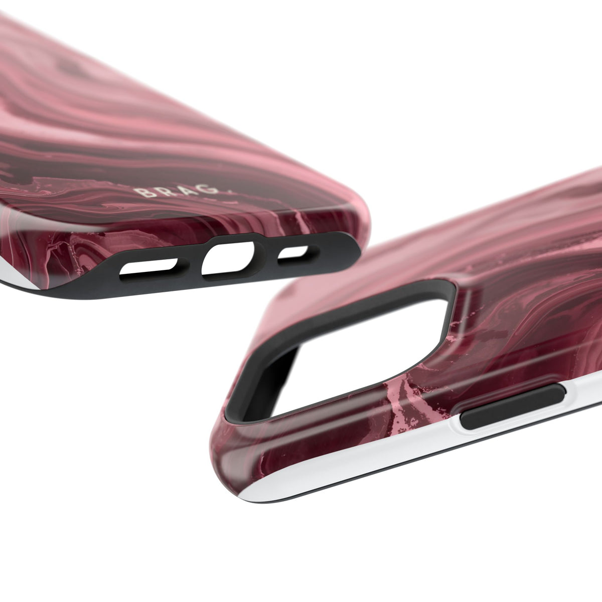 Cherry Smoke Magnetic Impact-Resistant Phone Case