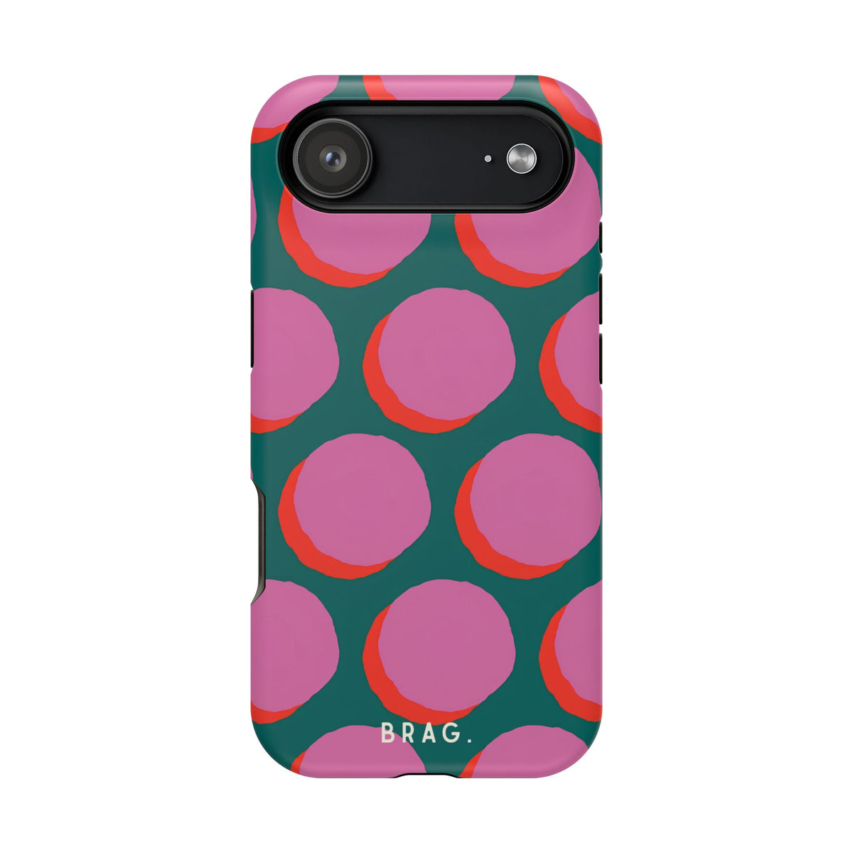 Pink Moon Magnetic Impact-Resistant Phone Case