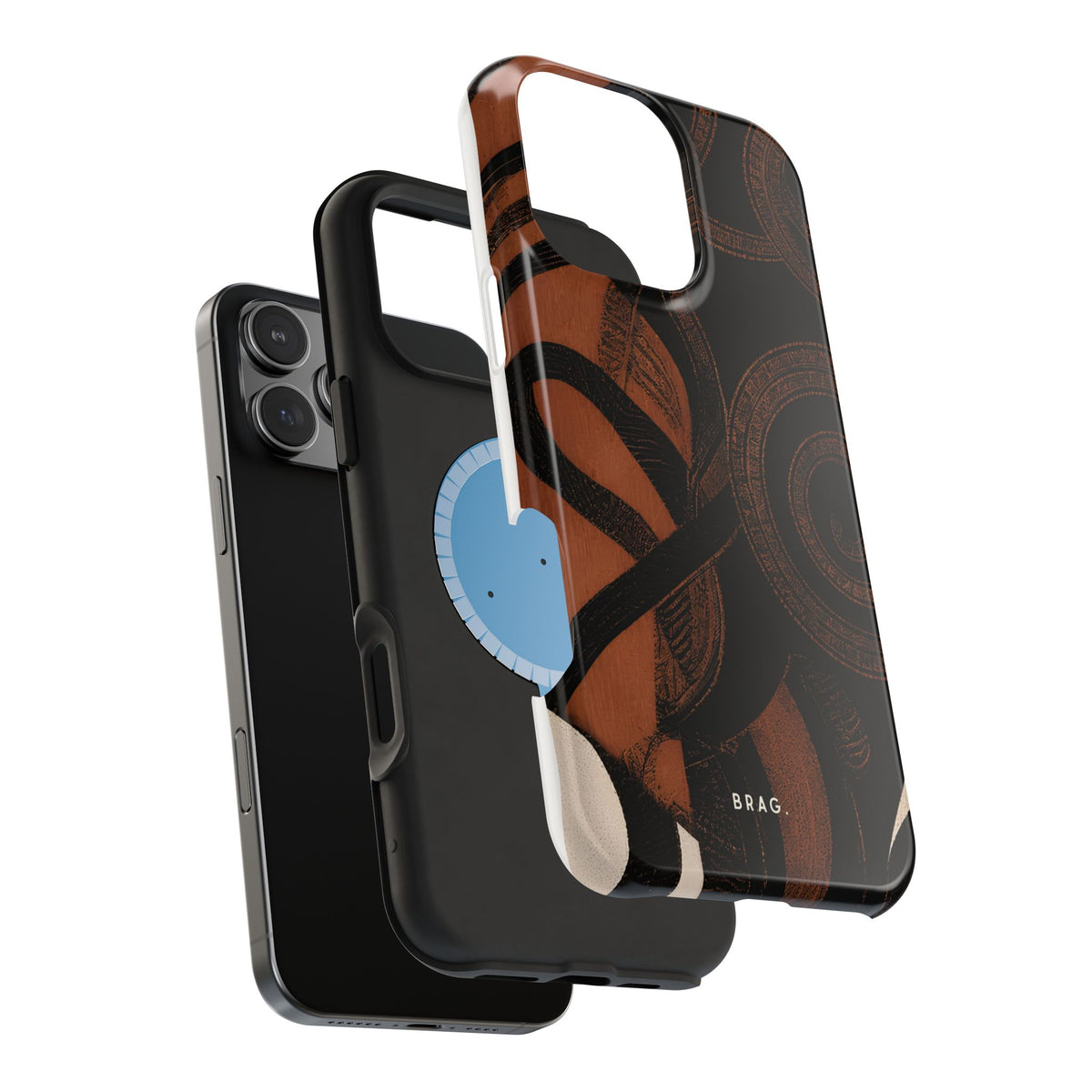 Mighnight Spiral Magnetic Impact-Resistant Phone Case