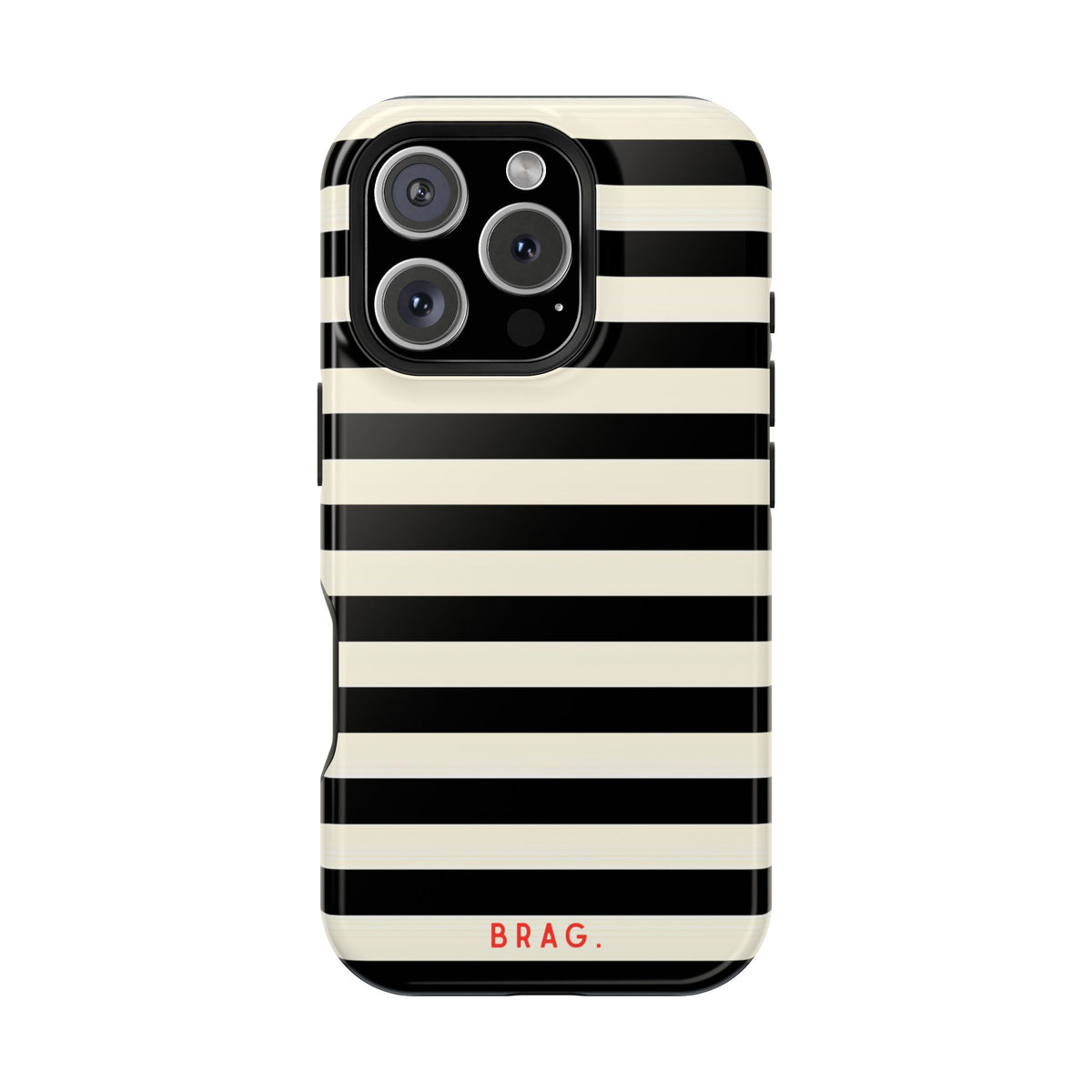 High Black Magnetic Impact-Resistant Phone Case