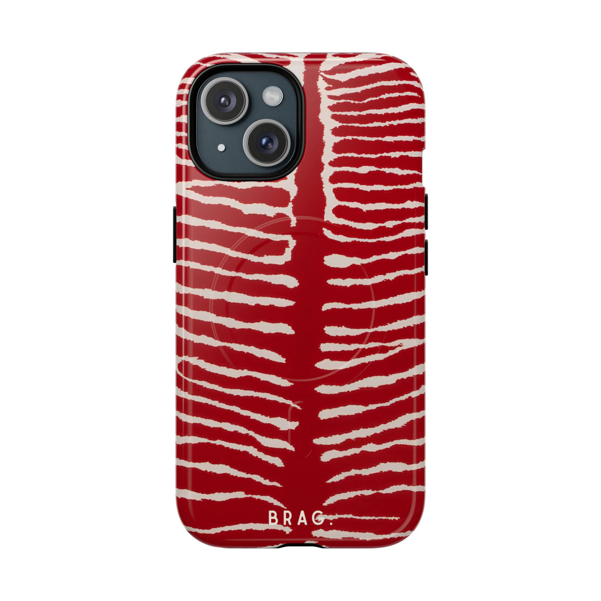 Striped Heat MagSafe Tough Phone Case — Magnetic Protective Cover