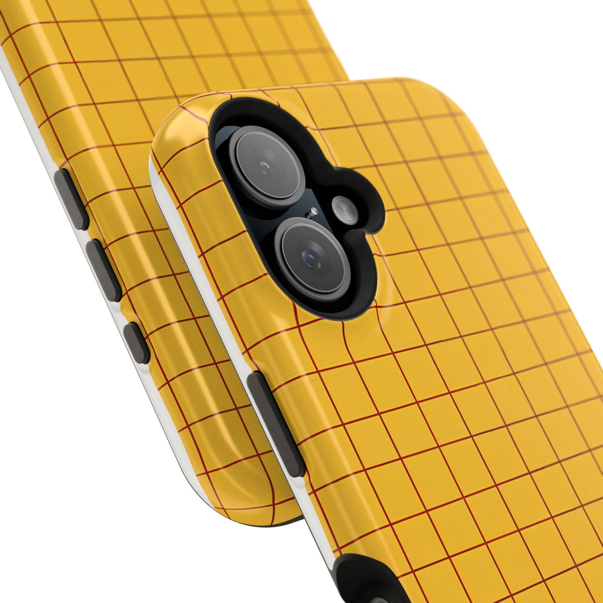 Cheese Grid Magnetic Impact-Resistant Phone Case