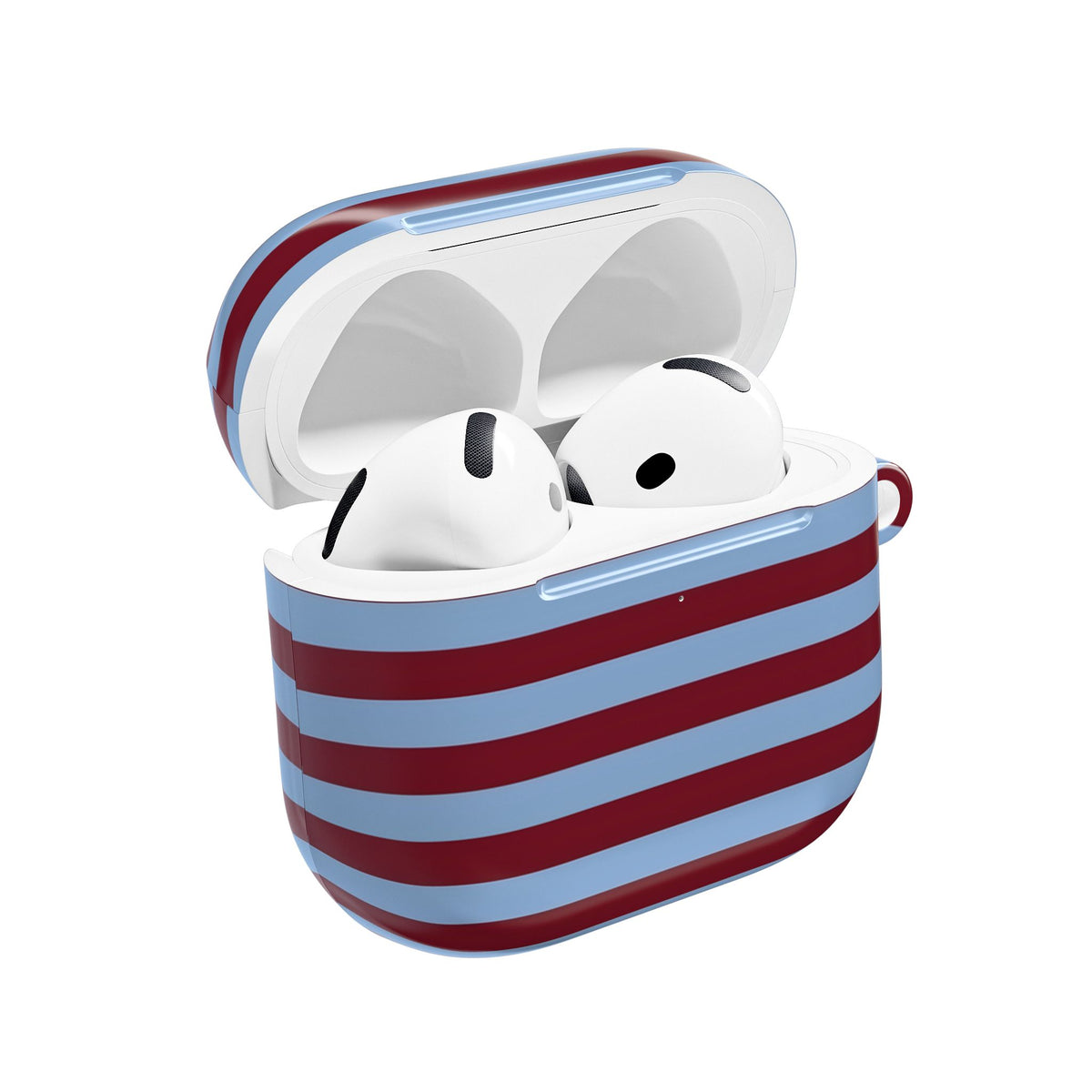 Varsity Stripe AirPod Case – Slim Protective Charging Case