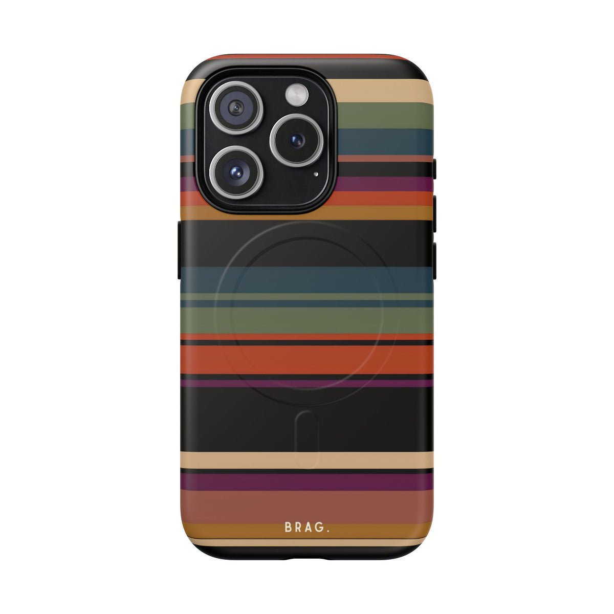 Market Stripe MagSafe Tough Phone Case — Magnetic Protective Cover