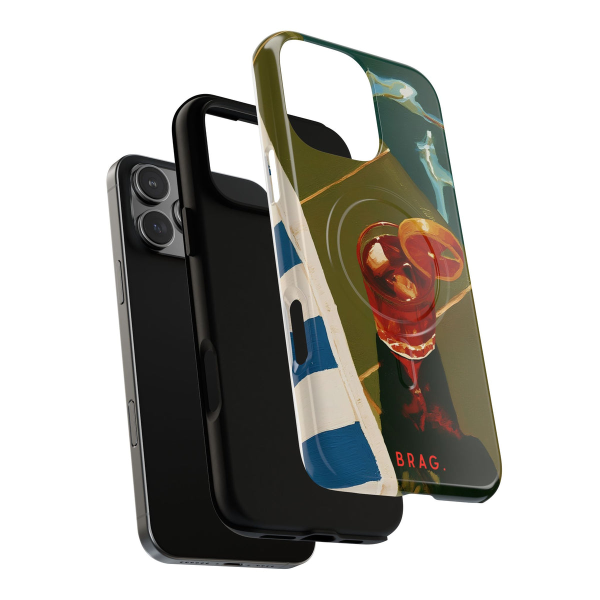 Aperol Hour MagSafe Tough Phone Case — Magnetic Protective Cover