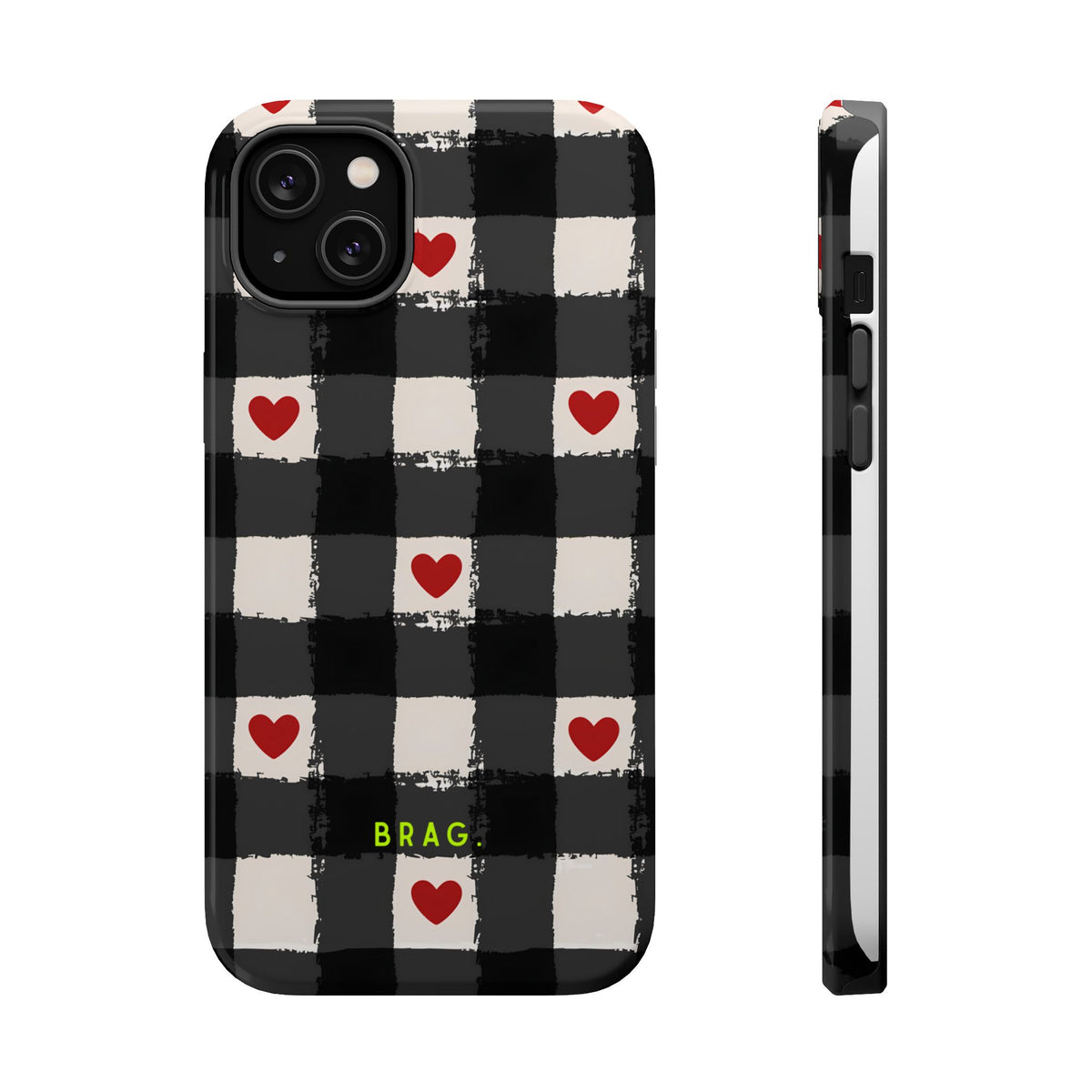 Lucky Heart Magnetic Impact-Resistant Phone Case