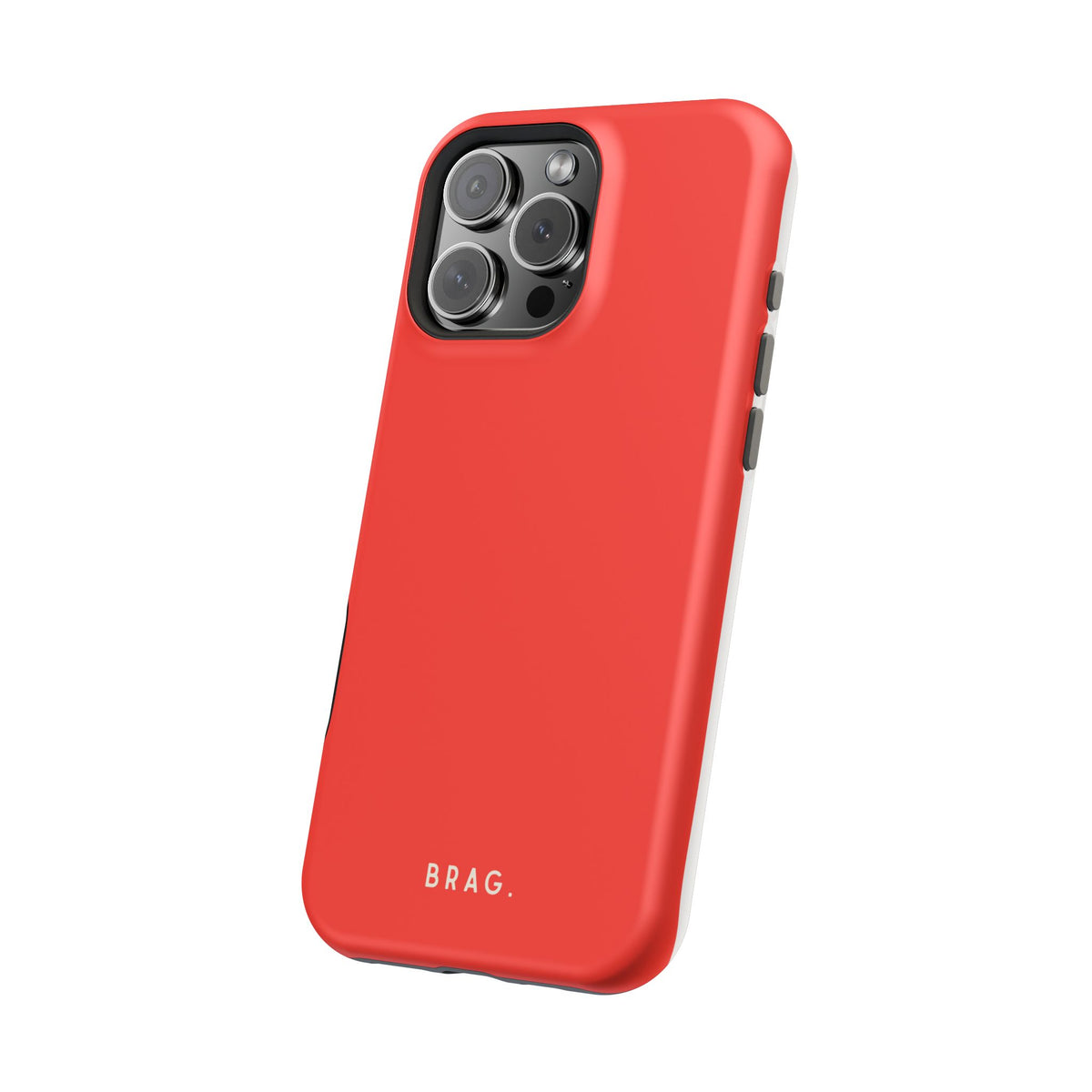 Brag Red Magnetic Impact-Resistant Phone Case