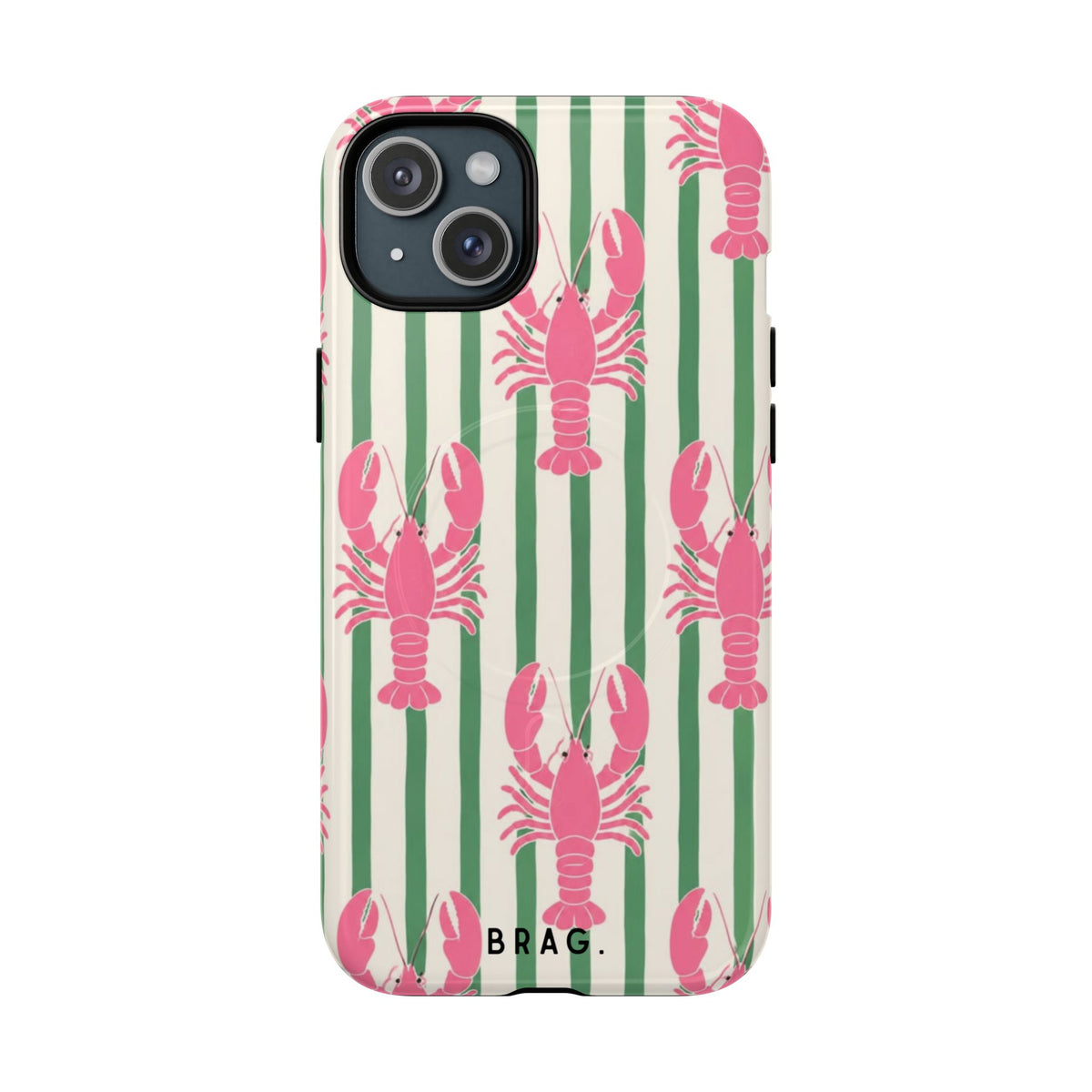 Pink Catch MagSafe Tough Phone Case — Magnetic Protective Cover